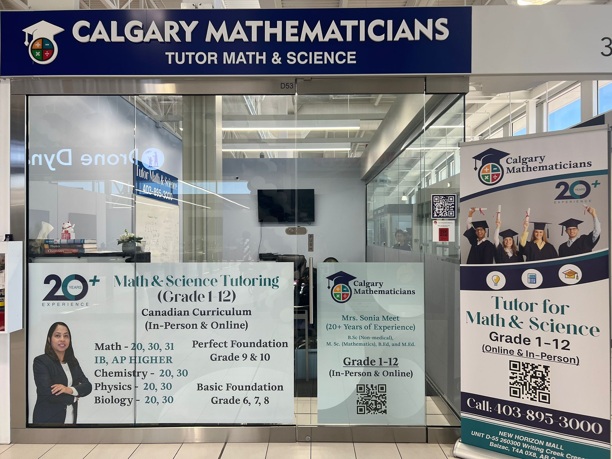 Calgary Mathematicians at CrossIron Mills